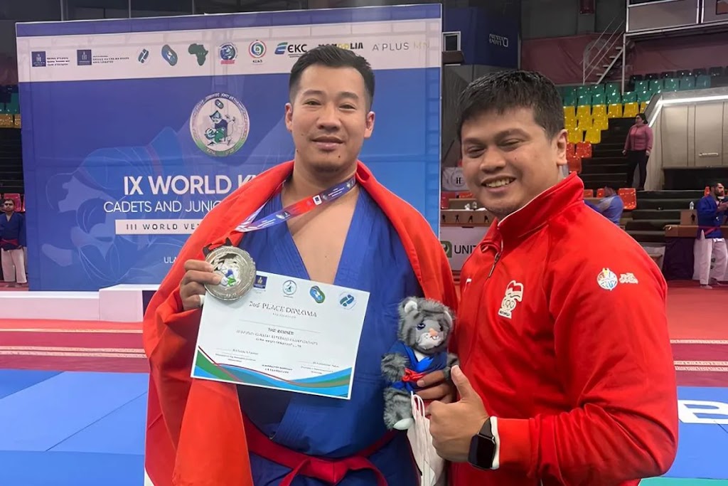 Muhammad Salim Raih Perak di World Veterans Kurash Championship 2024